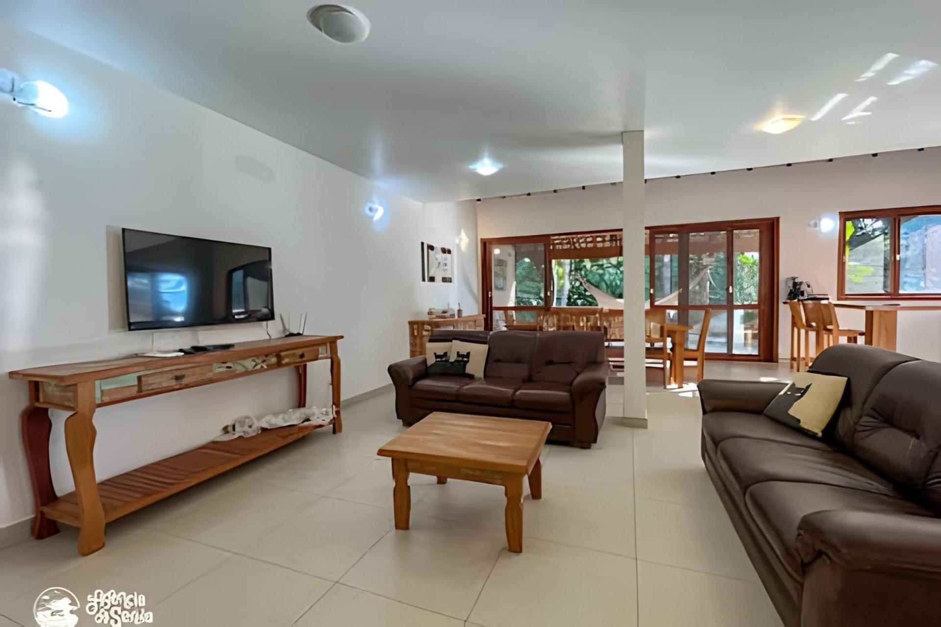 Linda Casa Com Varanda Gourmet Em Condominio Ilhabela Eksteriør bilde