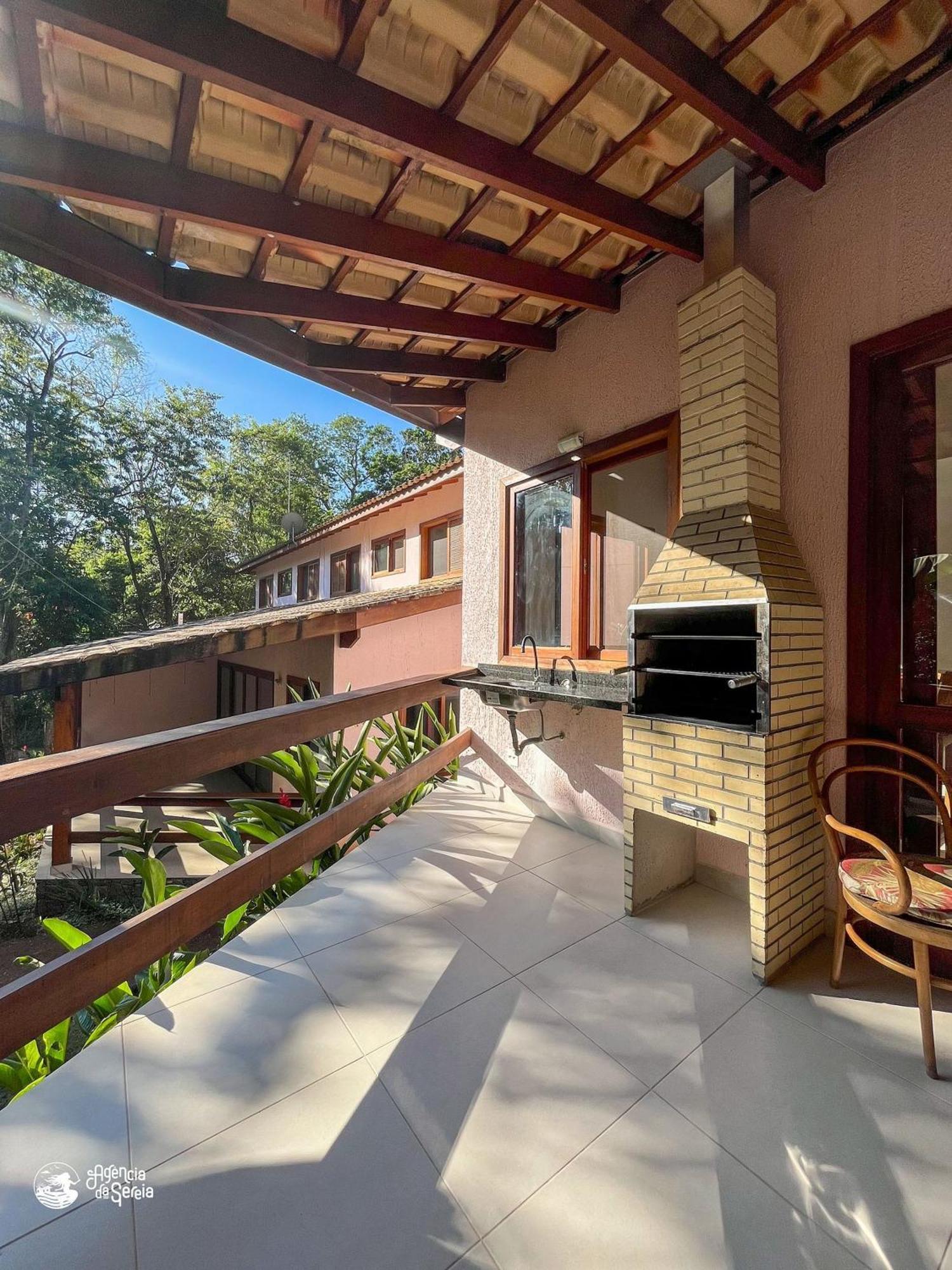 Linda Casa Com Varanda Gourmet Em Condominio Ilhabela Eksteriør bilde